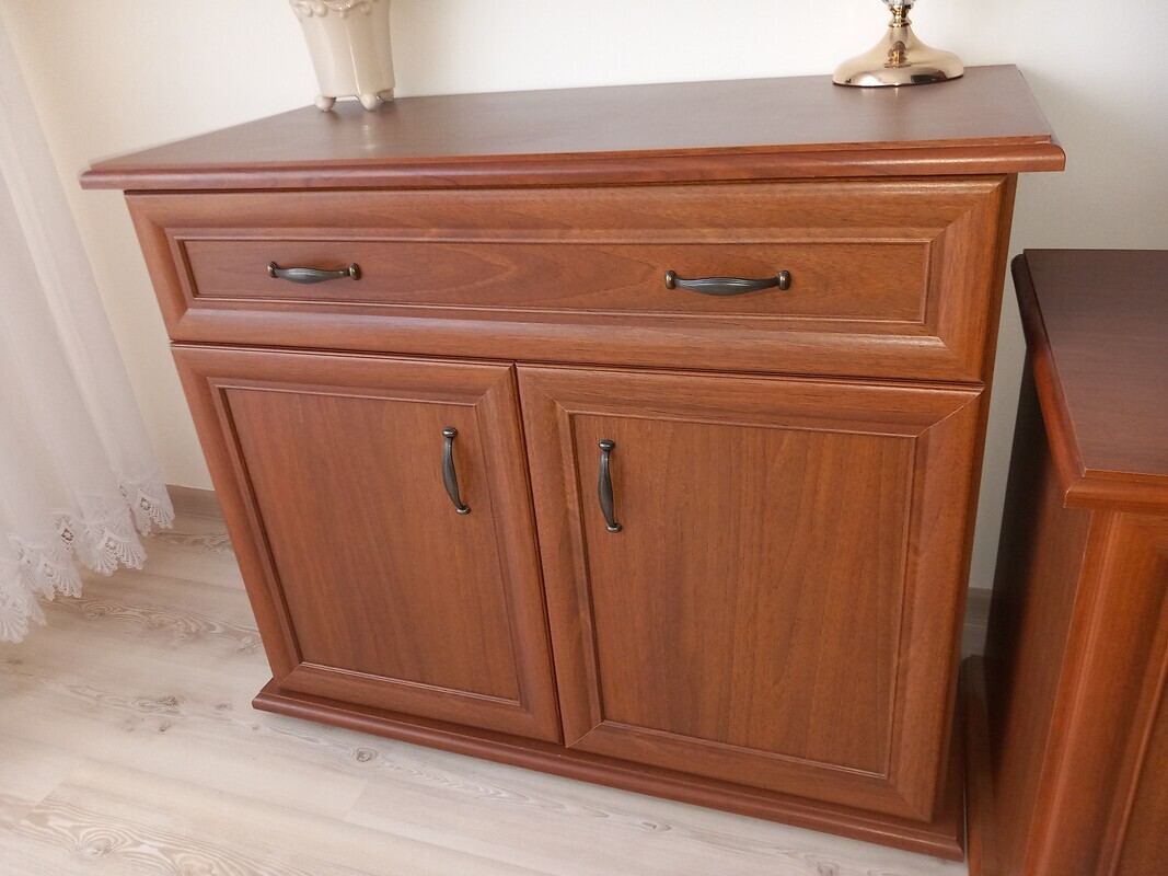 Elbląg Sprzedam komodę i  szafkę pod telewizor rtv