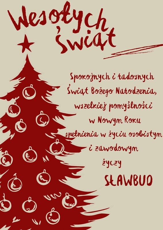 Elbląg Z okazji Świąt Bożego Narodzenia życzymy spokoju, radości i rodzinnego ciepła. Niech Nowy Rok 2026 przyniesie