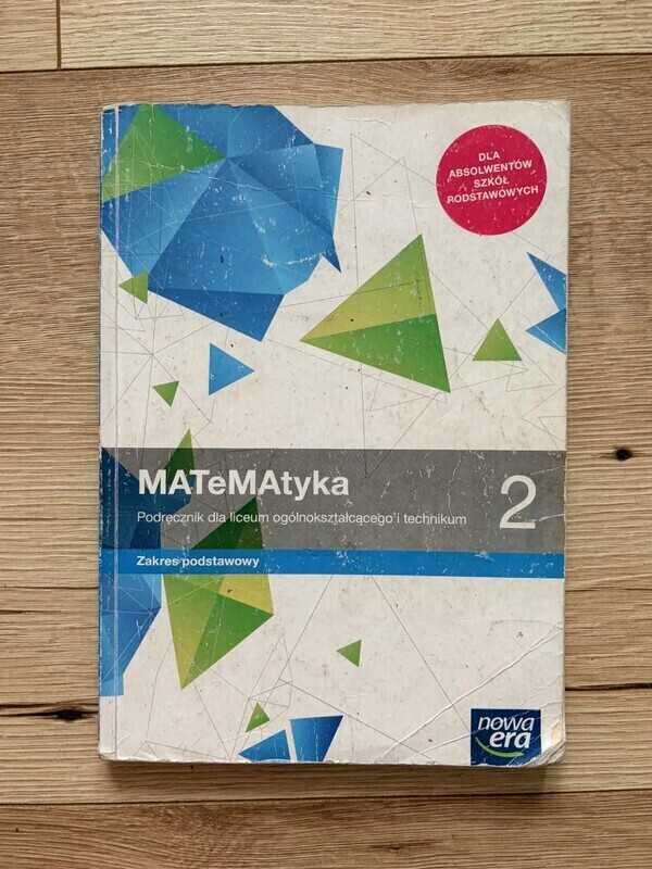 Elbląg Sprzedam podręcznik do szkoły średniej klasa 2
Matematyka zakres podstawowy, nowa era - 5 zł