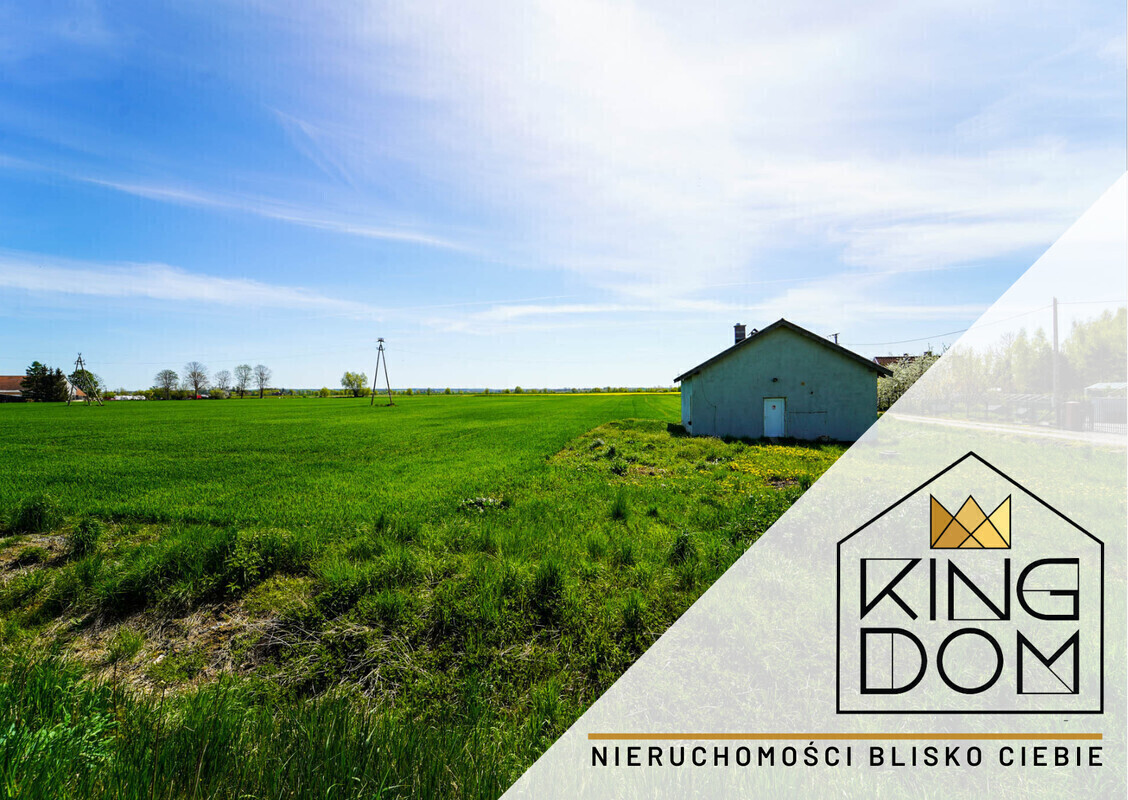 Elbląg 👑🏠 KINGDOM 🏠👑NIERUCHOMOŚCI BLISKO CIEBIE UROKLIWIE POŁOŻONA DZIAŁKA Z