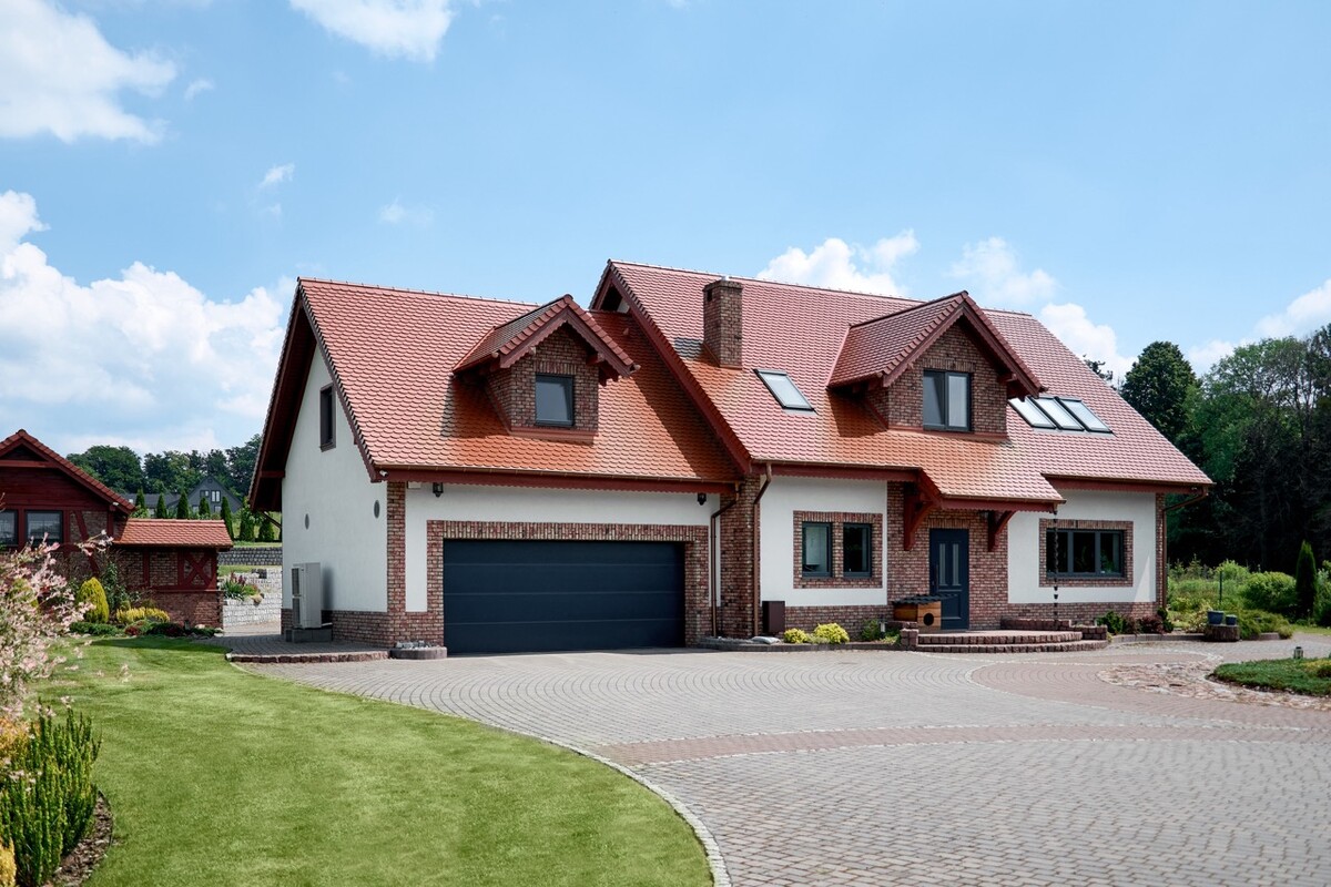 Elbląg Nowoczesny dom przy Bażantarni &ndash; 184 m&sup2; | 35 arów | Elbląg, Dąbrowa