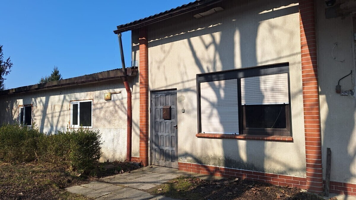 Elbląg Warsztat / Magazyn / Produkcja - Budynek 270m2 w Krasnym Lesie, Elblag