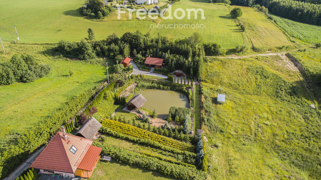 Elbląg FREEDOM NIERUCHOMOŚCISprzedam dom - Elbląg. Na sprzedaż urokliwe siedlisko z własnym stawem – położone w
