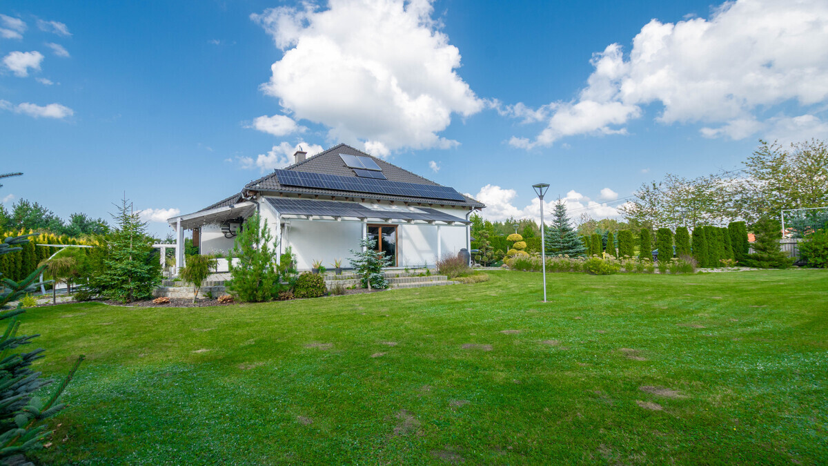 Elbląg * * * ABC NIERUCHOMOŚCI * * *NOWOCZESNY DOM WOLNO STOJĄCY ELBLĄG powierzchnia domu 209,71 m2,