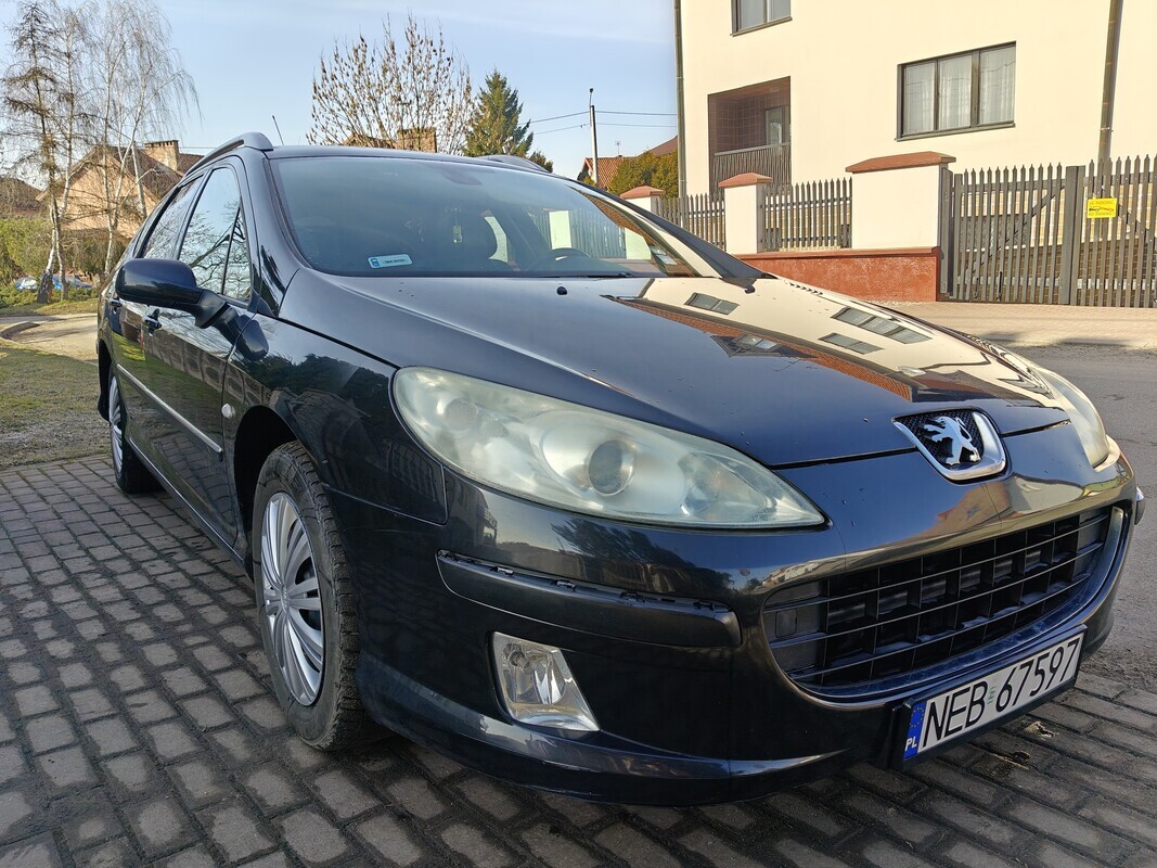 Elbląg PEUGEOT 407  2.0 DIESEL 136 KM 2005 r. KOMBI