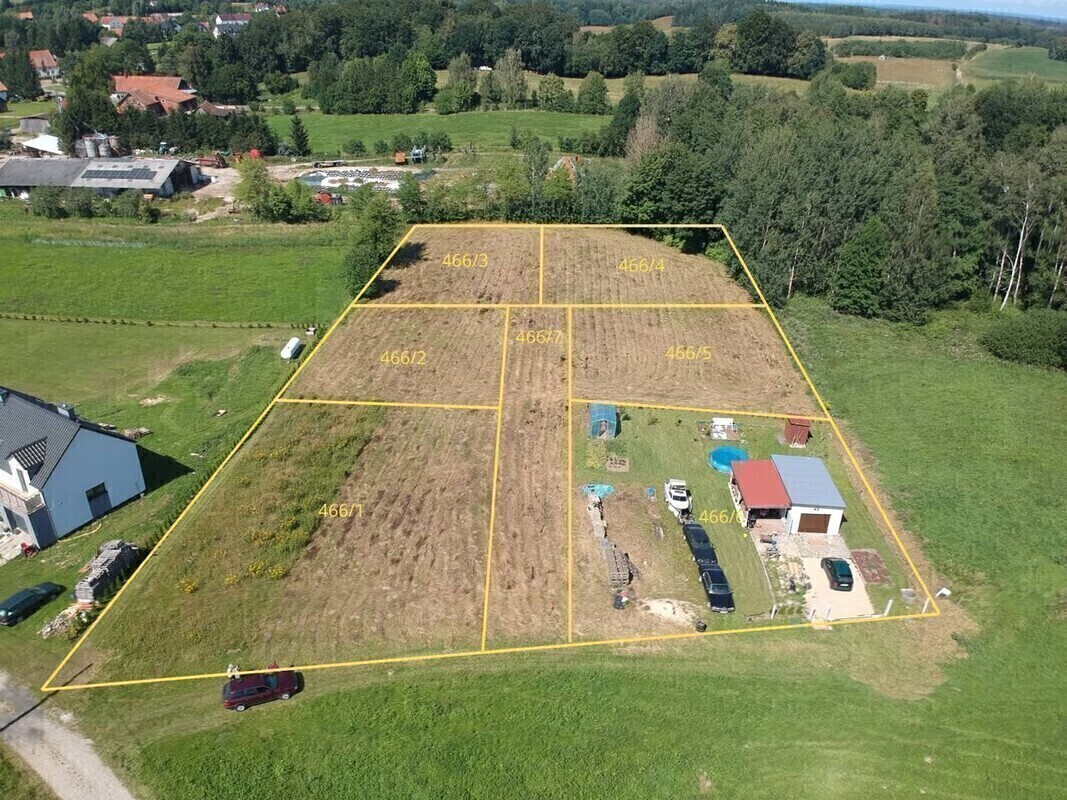 Elbląg 🌳 Sprzedam działkę budowlaną w miejscowości Majewo, Gmina Milejewo, Powiat Elbląski.85 zł m2 🏡