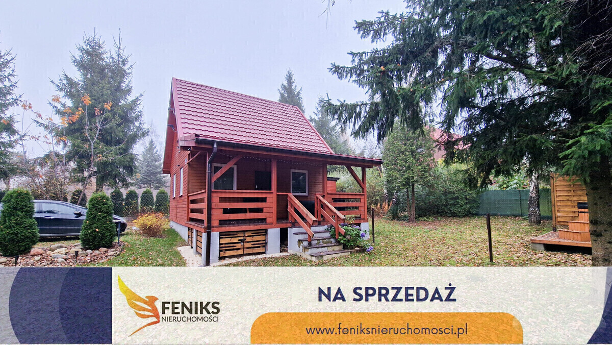 Elbląg FENIKS NIERUCHOMOŚCIPOLECA:DOMEK LETNISKOWY W BOGACZEWIECENA 550.000 ZŁ POWIERZCHNIA DOMU 41