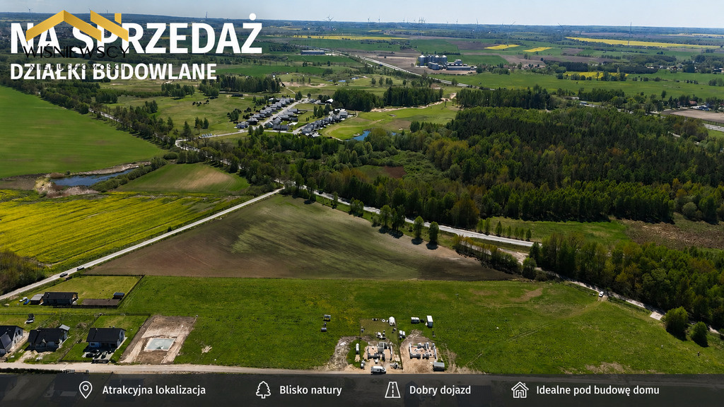 Elbląg WIŚNIEWSCY NIERUCHOMOŚCI Sp. z o.o.Sprzedam działkę - Marianka. Oferta
Na sprzedaż atrakcyjne działki pod