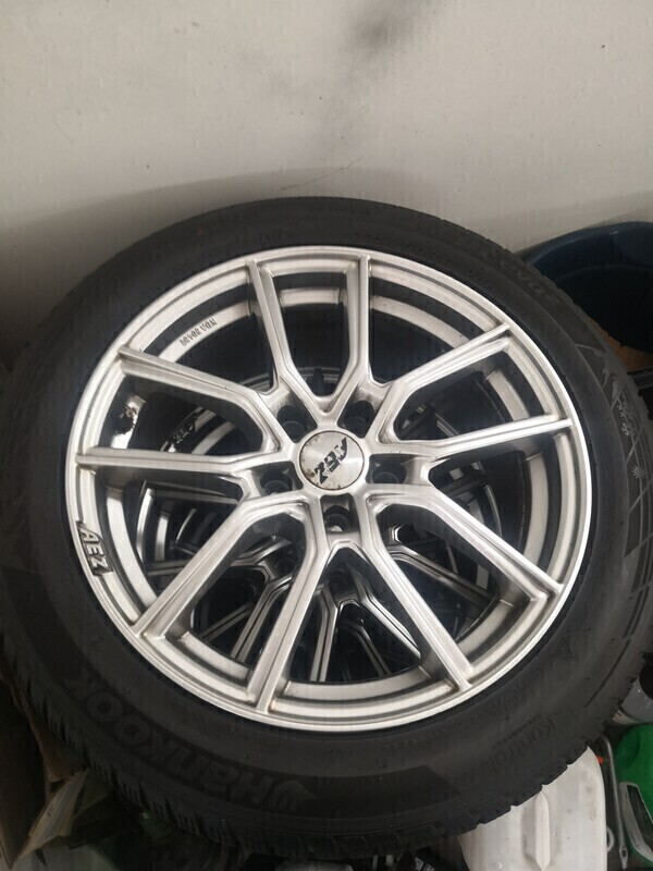 Elbląg ❄️ Sprzedam kompletne aluminiowe koła zimowe 17 do Audi A4 (pasują też do wielu innych marek VAG)