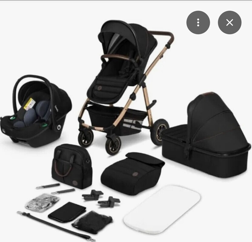 Elbląg WÓZEK LIONELO AMBER 3W1 + BAZA ISOFIX