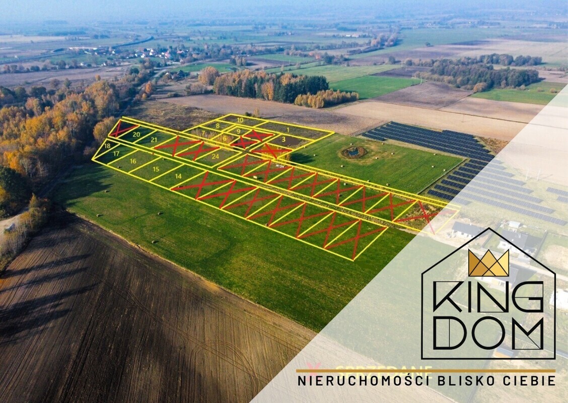 Elbląg 👑🏠&nbsp; KINGDOM&nbsp; 🏠👑NIERUCHOMOŚCI BLISKO CIEBIE&nbsp; DZIAŁKI POD ZABUDOWĘ