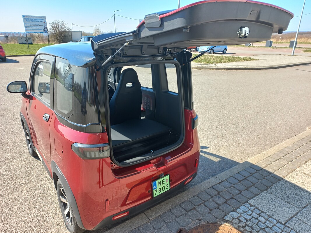 Elbląg Sprzedam samochód elektryczny - czterokołowiec lekki - Yunlong LH-Q.. rok produkcji 2024,pierwsza