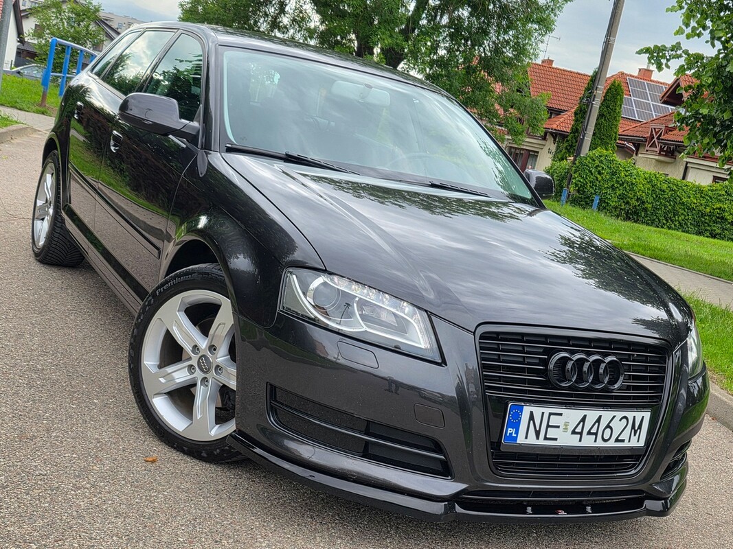 Elbląg Audi A3Silnik :BenzynaFULL Led Bi-xenon NAVI PDCOpłacony-ZarejestrowanyRok produkcji 2012