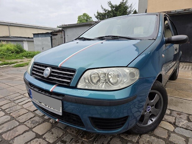 Elbląg Fiat Punto II Lift 1.2 benzyna 2006 rok Mały przebieg 178 tyś km. Tani w utrzymaniuEkonomiczny