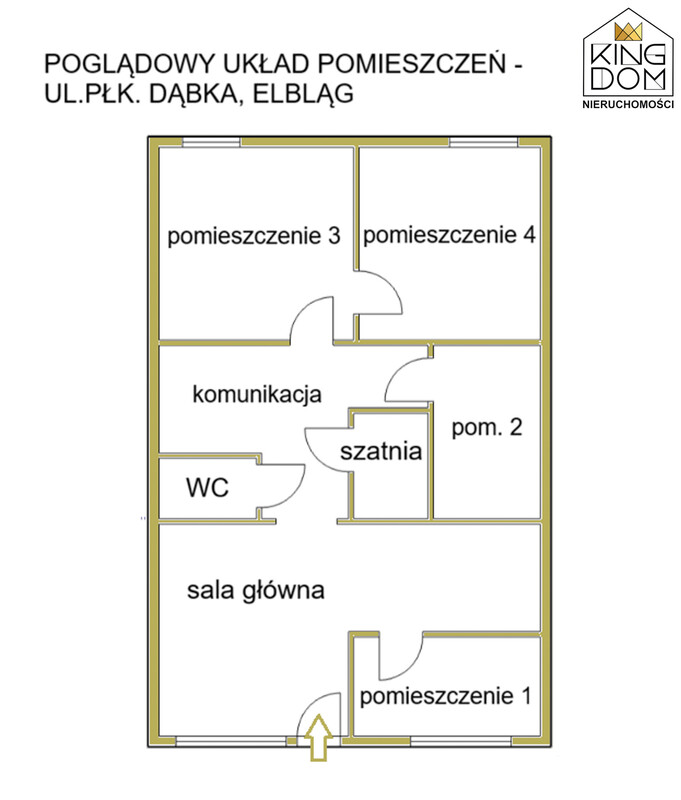 Elbląg 👑🏠 KINGDOM 🏠👑NIERUCHOMOŚCI BLISKO CIEBIE NA WYNAJEM