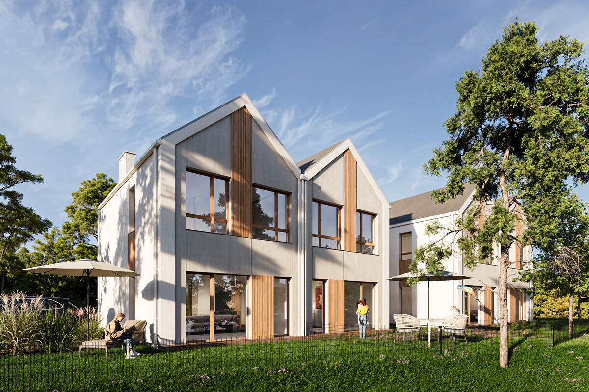 Elbląg DOMY DEWELOPERSKIE AMERICAN HOME BIURO NIERUCHOMOŚCI CISOWY ZAKĄTEK, ELBLĄG