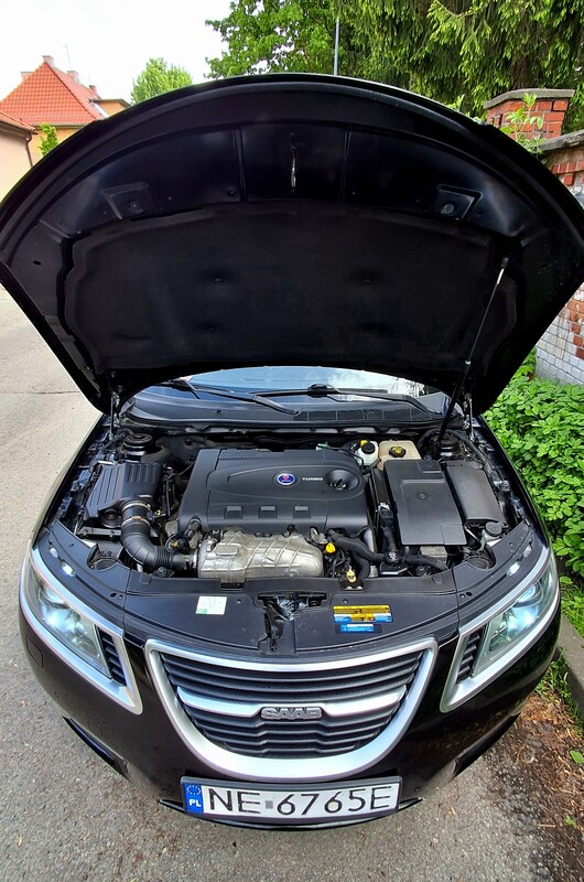 Elbląg SAAB 95 ng 2010r. 2.0 tid 160KM zadbany, idealny, garażowany,
, czarny metalic, jasna skóra, alu 17, led,