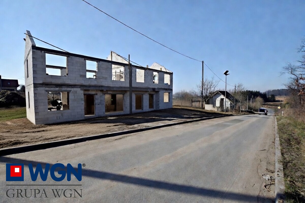 Elbląg NOWOCZESNY DOM W ZABUDOWIE DWULOKALOWEJ 116,37m² STAN DEWELOPERSKI