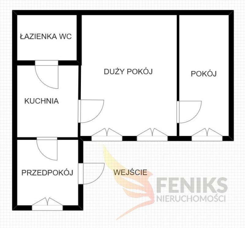 Elbląg FENIKS NIERUCHOMOŚCIPOLECA:MIESZKANIE 2 POKOJOWE NA UL. STEFCZYKACENA 315.000 ZŁ POWIERZCHNIA