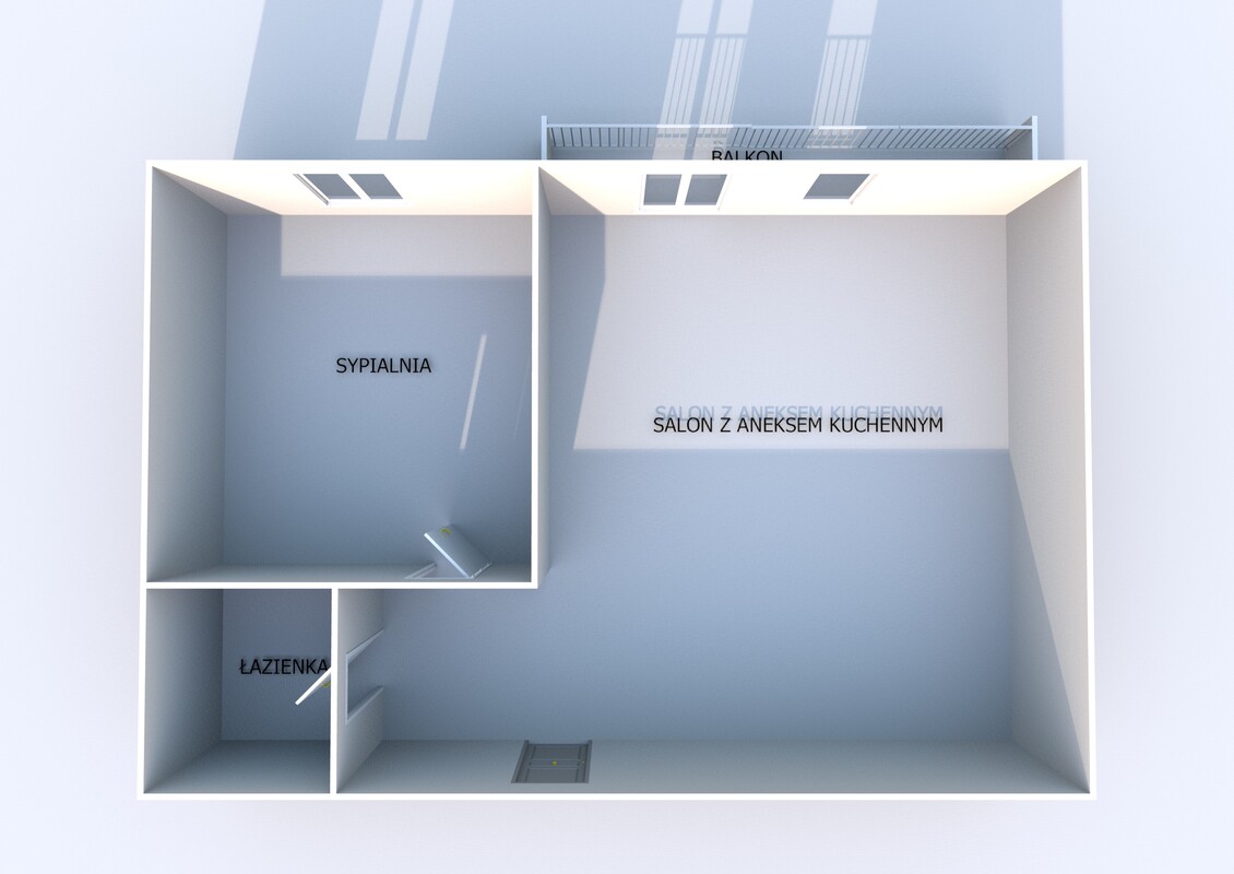 Elbląg WGN Nieruchomości oddział Elbląg prezentuje Państwu przestronne, gotowe do wprowadzenia dwu pokojowe