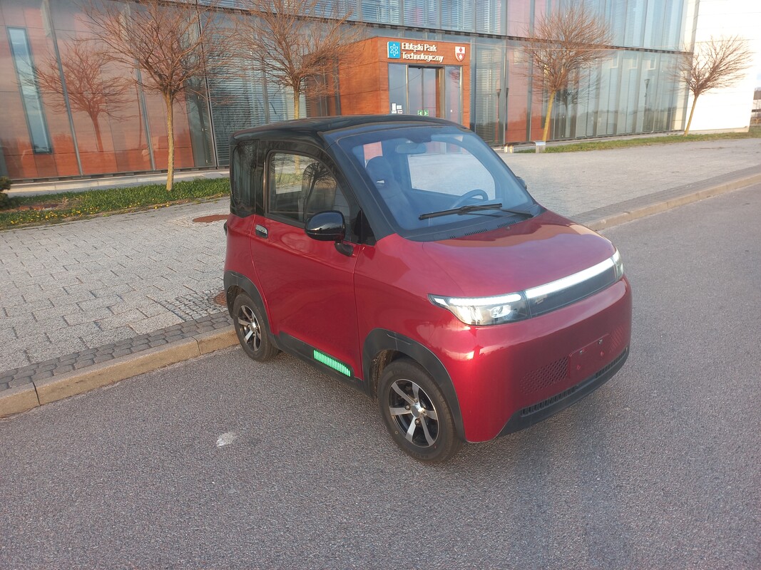 Elbląg Sprzedam samochód elektryczny - czterokołowiec lekki - Yunlong LH-Q.. rok produkcji 2024,pierwsza