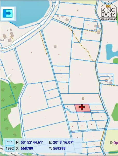 Elbląg 👑🏠KINGDOM 🏠👑NIERUCHOMOŚCI BLISKO CIEBIEWYJĄTKOWA DZIAŁKA BUDOWLANA