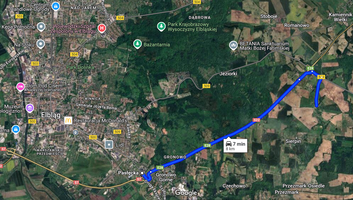 Elbląg 🌳 Atrakcyjne działki k. Elbląga – 6 km od miasta, KOMFORTOWE MIEJSCE DO ŻYCIA 🌳Elbląskie