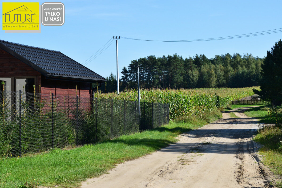 Elbląg FUTURE NIERUCHOMOŚCISprzedam działkę - Wycinki. PIĘKNIE POŁOŻONA DZIAŁKA, BLISKO JEZIORA KAŁĘBIEPOD
