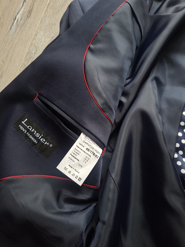 Elbląg Marynarka rozm 46/176/82 pasuje na 170 cm
Sprzedam ubraną 2 razy marynarkę. Syn szybko wyrósł. Piękny, ciemny