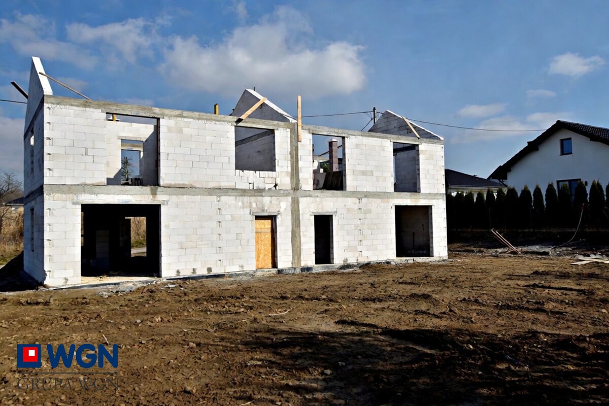 Elbląg NOWOCZESNY DOM W ZABUDOWIE DWULOKALOWEJ 116,37m² STAN DEWELOPERSKI