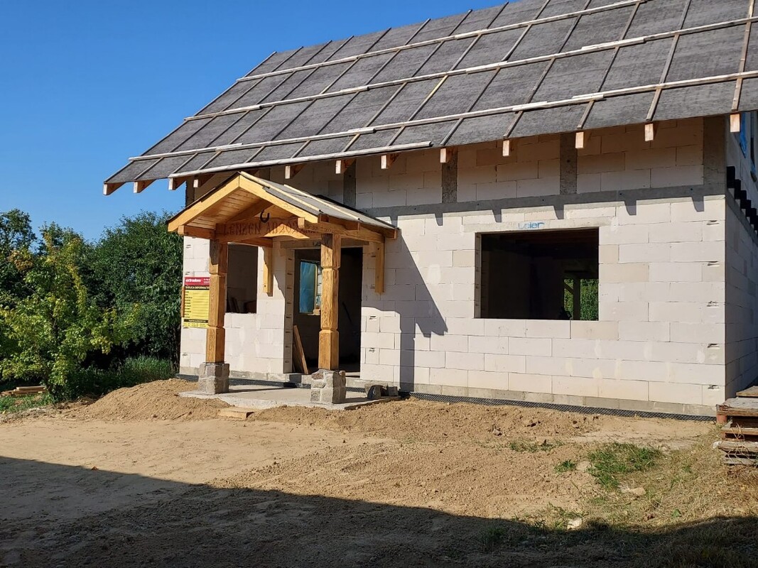 Elbląg NOWY DOM WOLNOSTOJĄCY- ŁĘCZE2025 r, SALON + 4 POKOJE, 2 ŁAZIENKI, DUŻY GARAŻ 30 M2ATRAKCYJNE MIEJSCE,