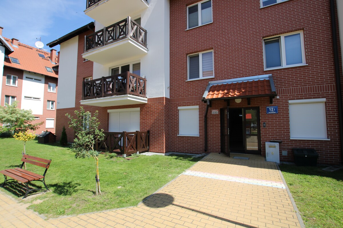 Elbląg NIERUCHOMOŚCI ANNA KRASZEWSKA Apartament 2-pokojowy w wysokim standardzie Mierzeja Wiślana,