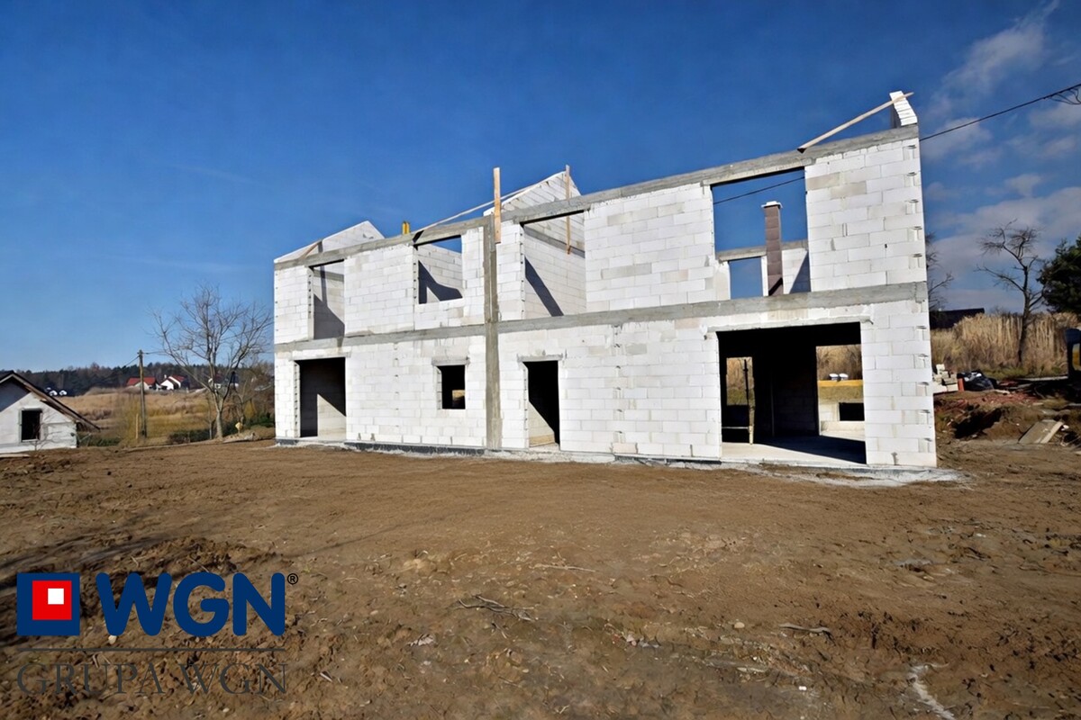 Elbląg NOWOCZESNY DOM W ZABUDOWIE DWULOKALOWEJ 116,37m² STAN DEWELOPERSKI