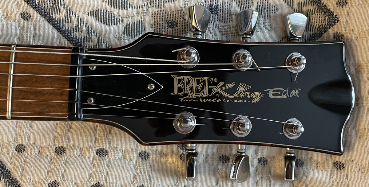 Elbląg 🎸 Les Paul – Fret King Custom Eclat 2015 – unikatowy egzemplarz! Perfekcyjny stan,