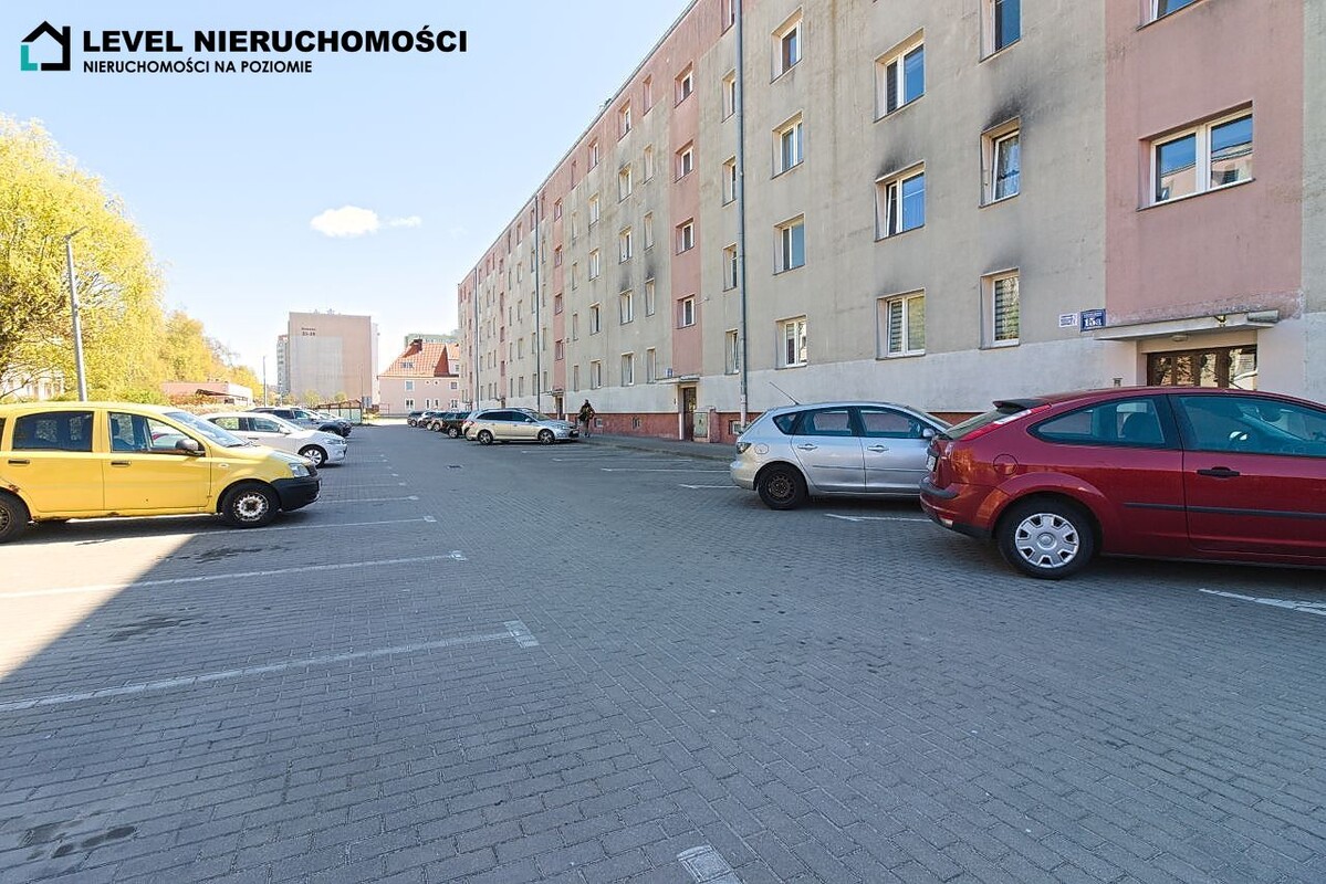 Elbląg LEVEL NIERUCHOMOŚCI Gotowe mieszkanie dwupokojoweDwustronne z balkonem41,28m2 plus 3,37m2 piwnica