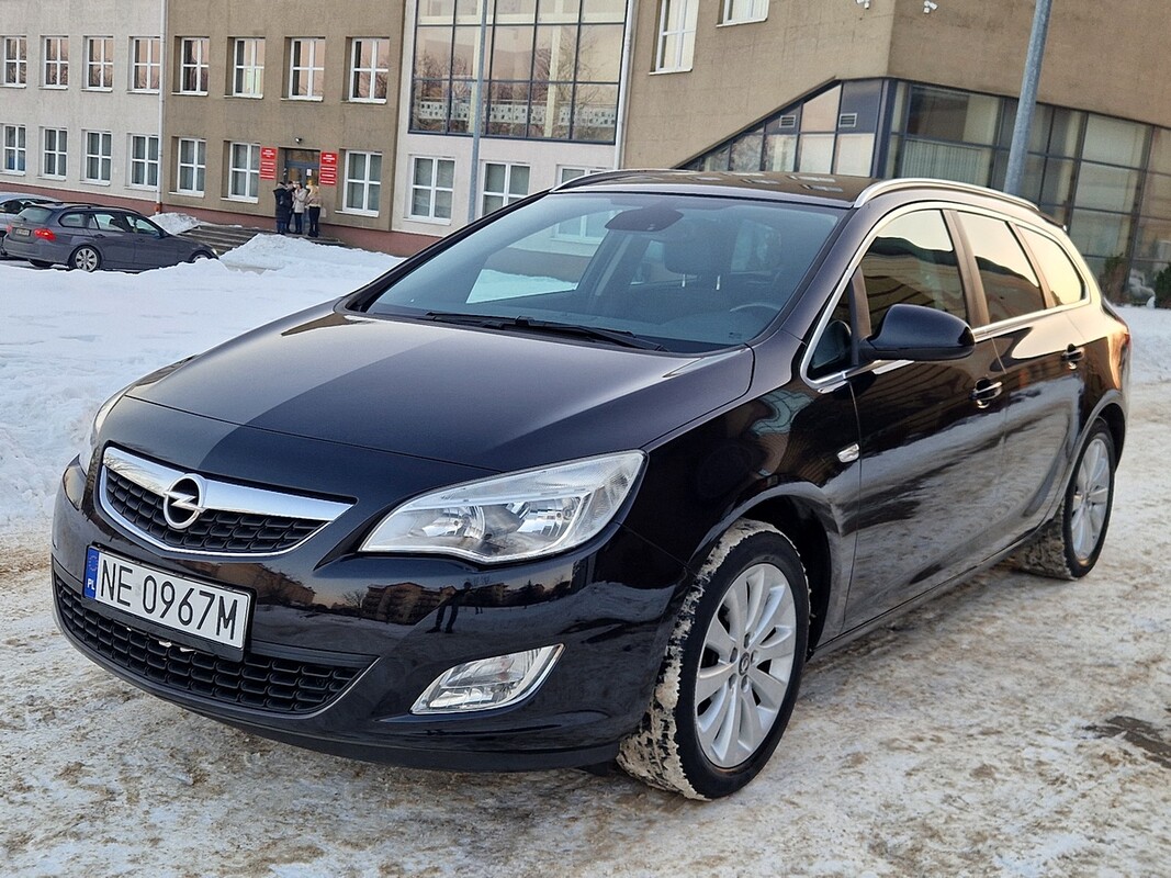 Elbląg Opel Astra J1.4TurboBenz 140 -Klima--Skóry-Alu-NaviSuper StanSerwisowany-Zarejestrowany w Polsce2012