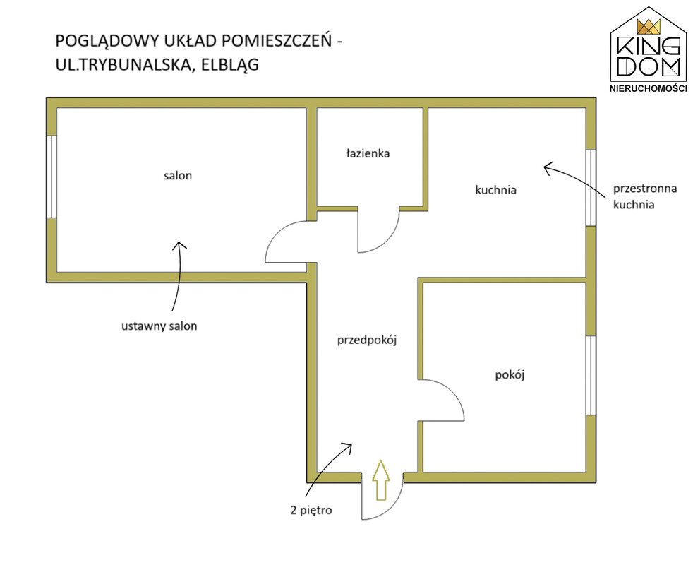 Elbląg 👑🏠 KINGDOM 🏠👑NIERUCHOMOŚCI BLISKO CIEBIE NA SPRZEDAŻ USTAWNE