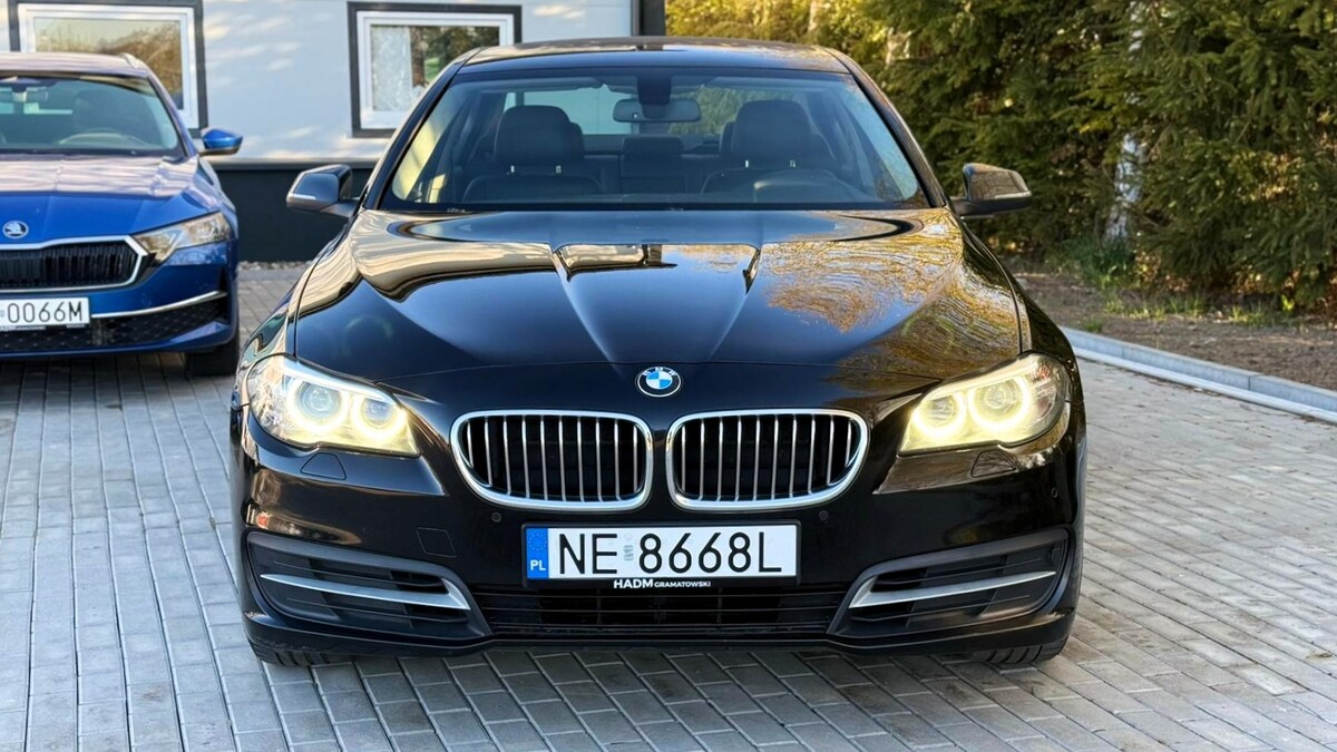 Elbląg BMW F10 LCI 2013 POLIFT DIESEL NAVI SKÓRY SEDAN