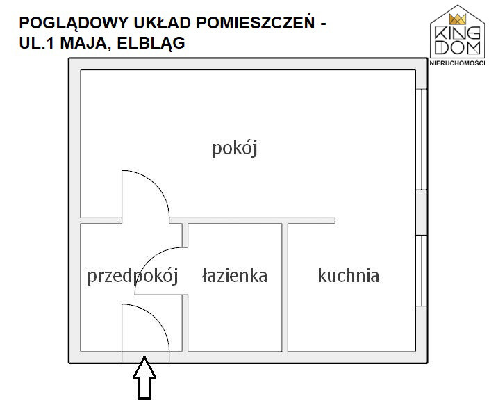 Elbląg 👑🏠 KINGDOM 🏠👑NIERUCHOMOŚCI BLISKO CIEBIE NA WYNAJEM USTAWNA