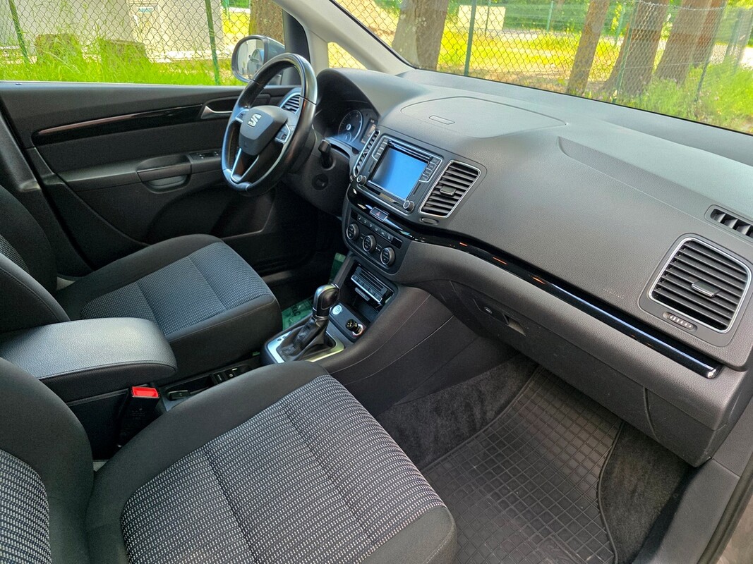 Elbląg Seat Alhambra 2.0TDI 150KMFULL Opcja Automat DSG 7MiejscZAREJESTROWANY2017