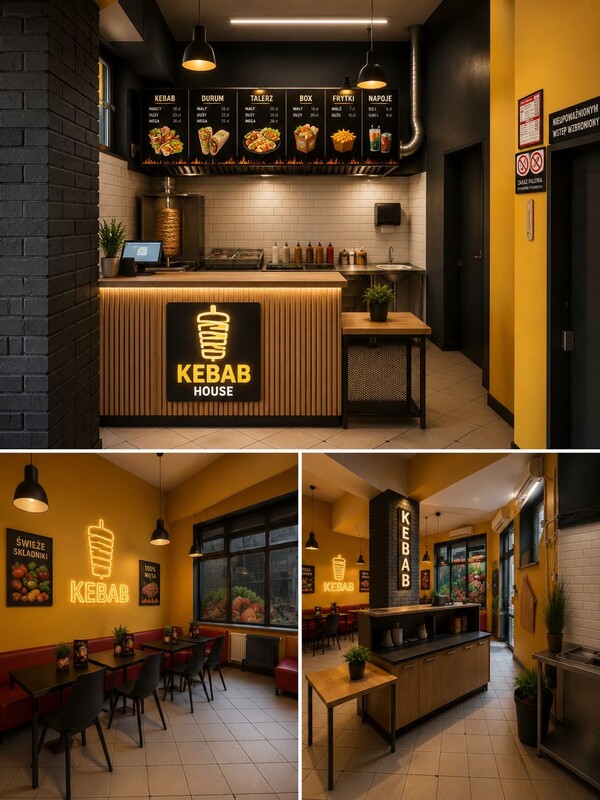Elbląg DO WYNAJĘCIAlokal użytkowy 60m2dostosowany do gastronomii lub na każdą inną działalność