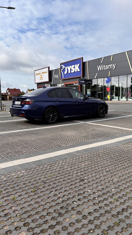 Elbląg BMW 3 F30 • 2017 • 2.0 Benzyna 184 KM • M‑Pakiet • AutomatStan bardzo dobry –