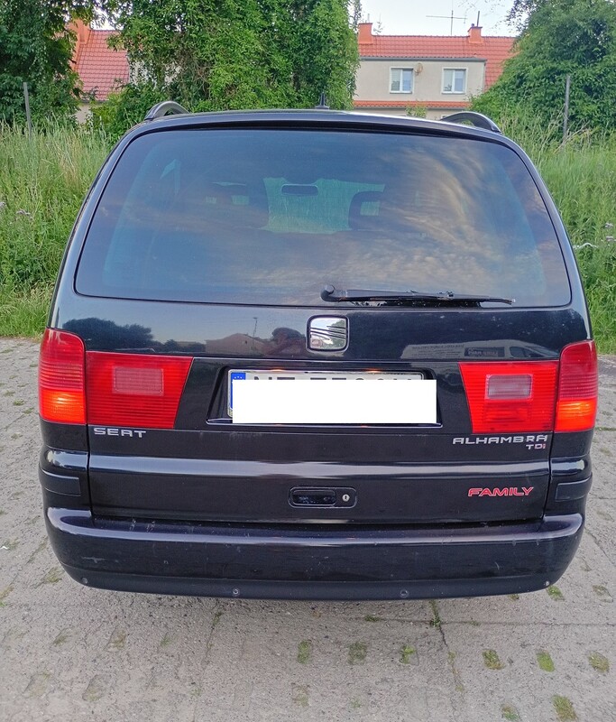 Elbląg SEAT ALHAMBRA Model 2005POJ 1.9 130 kM Diesel Skrzynia 6 biegowaKlimatronik 7- mio osobowy 7 foteli Czujniki