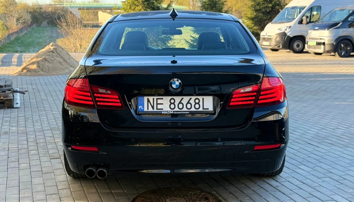 Elbląg BMW F10 LCI 2013 POLIFT DIESEL NAVI SKÓRY SEDAN