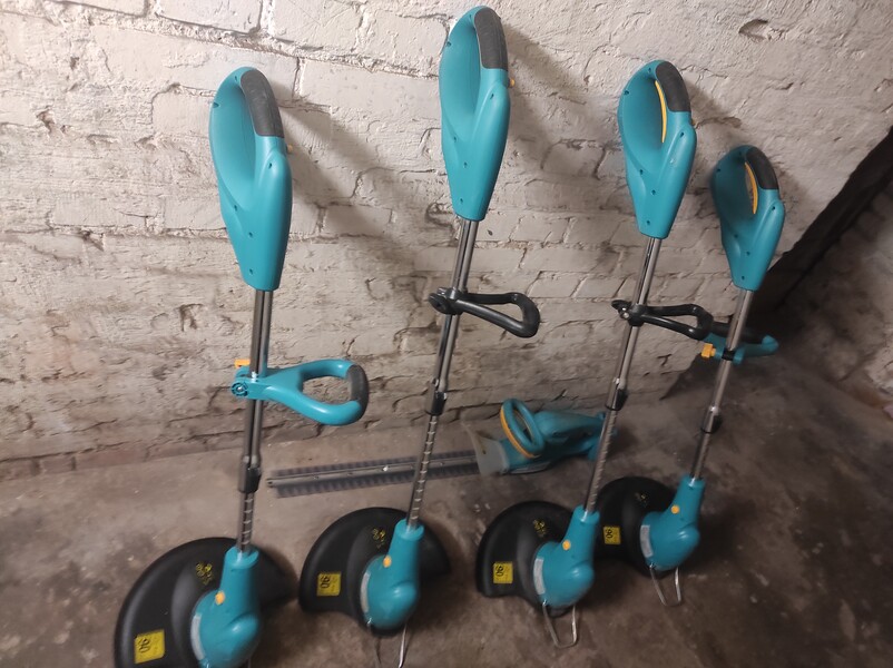 Elbląg OKAZJA! sprzedam 5szt kosiarek żyłkowych na akumulator 18volt nowe nie używane i 1 sekator do zywopotu