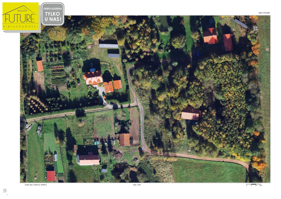 Elbląg FUTURE NIERUCHOMOŚCISprzedam dom - Jagodnik. PRZEPIĘKNIE POŁOŻONA DZIAŁKA Z DOMEM W STANIE SUROWYM