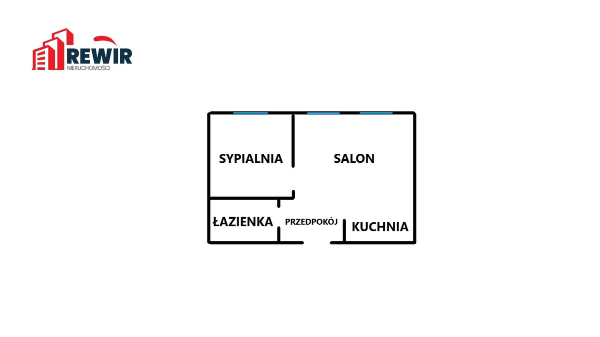 Elbląg RewiR NieruchomościWybierz Swój🎄Wymarzony RewiR Prezentujemy Państwu 2-pokojowe mieszkanie przy