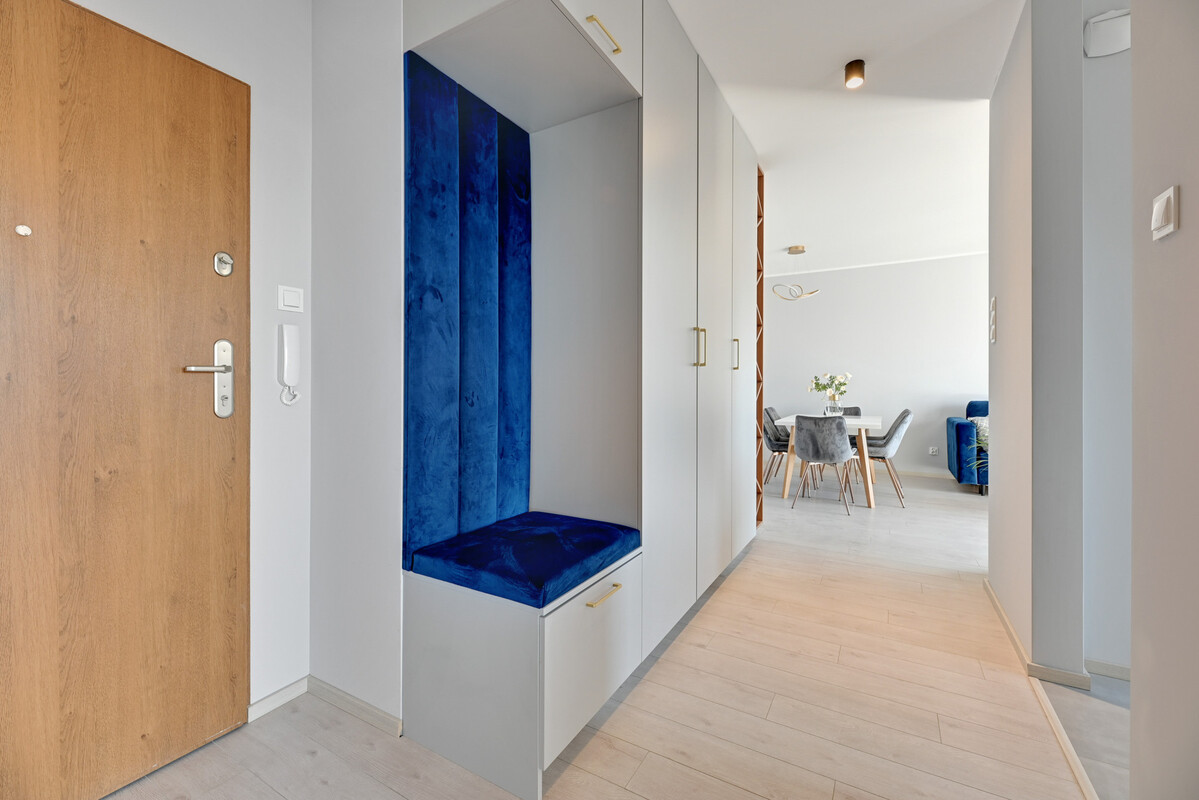 Elbląg Nowoczesne 2-pokojowe mieszkanie na wynajem | Elbląg | balkon | nowe budownictwo