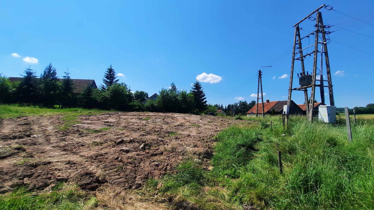 Elbląg SZULC & SZULC BIURO NIERUCHOMOŚCI NA SPRZEDAŻ Działka budowlana - Rychnowy,