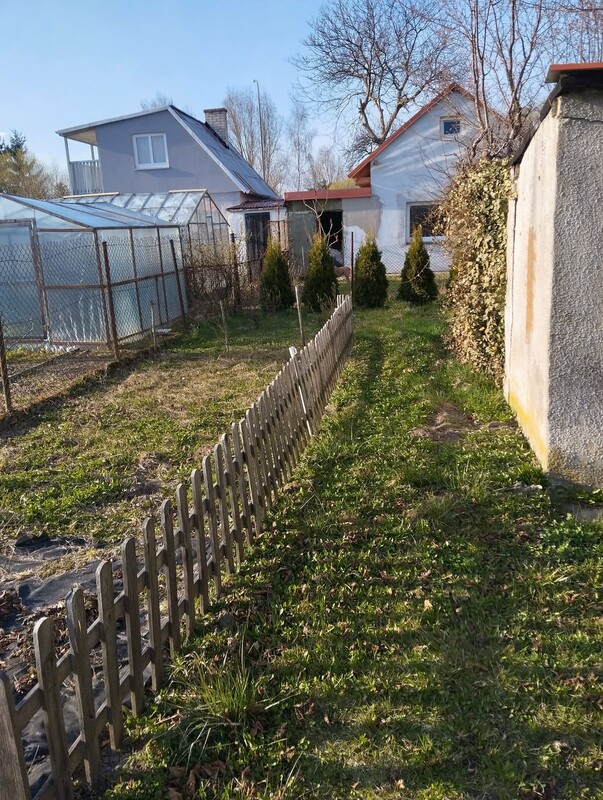 Elbląg Działka z altaną murowaną na sprzedaż
